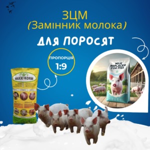ЗЦМ для поросят с 20 дня