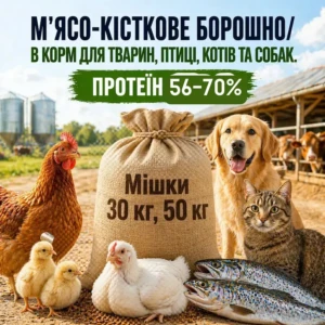 Мясо-костная мука для собак и кошек