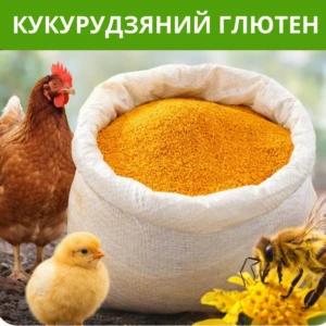 Кукурудзяний глютен 72%